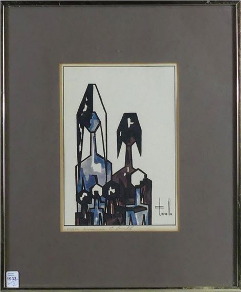 Pair of prints by C. Loiselle