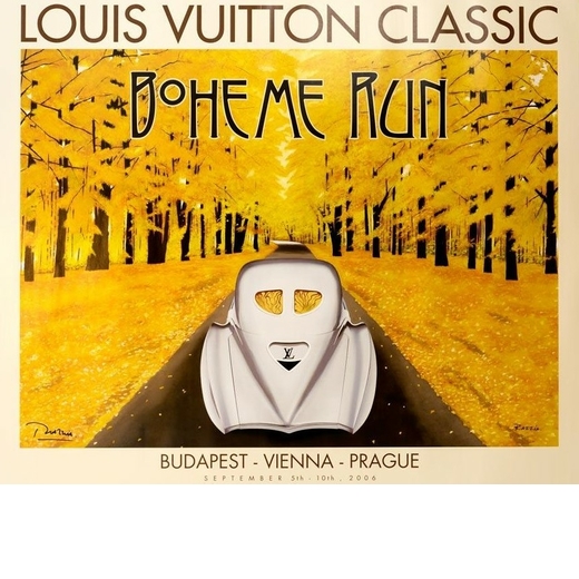 Gerard Courbouleix-Deneriaz, LOUIS VUITTON CLASSIC / BOHEME RUN / BUDAPEST  – VIENNA – PRAGUE / 2006 (2006)