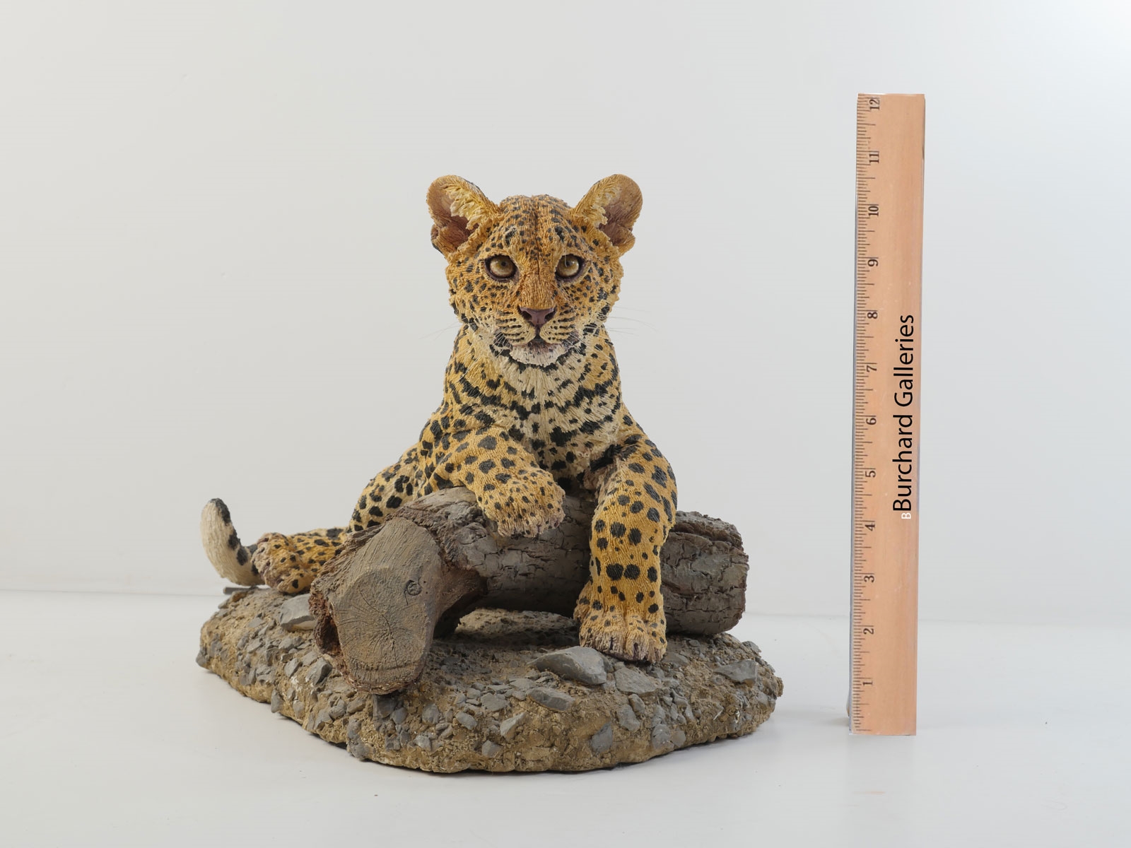 Johanna Drummond | LEOPARD CLAY SCULPTURE | MutualArt