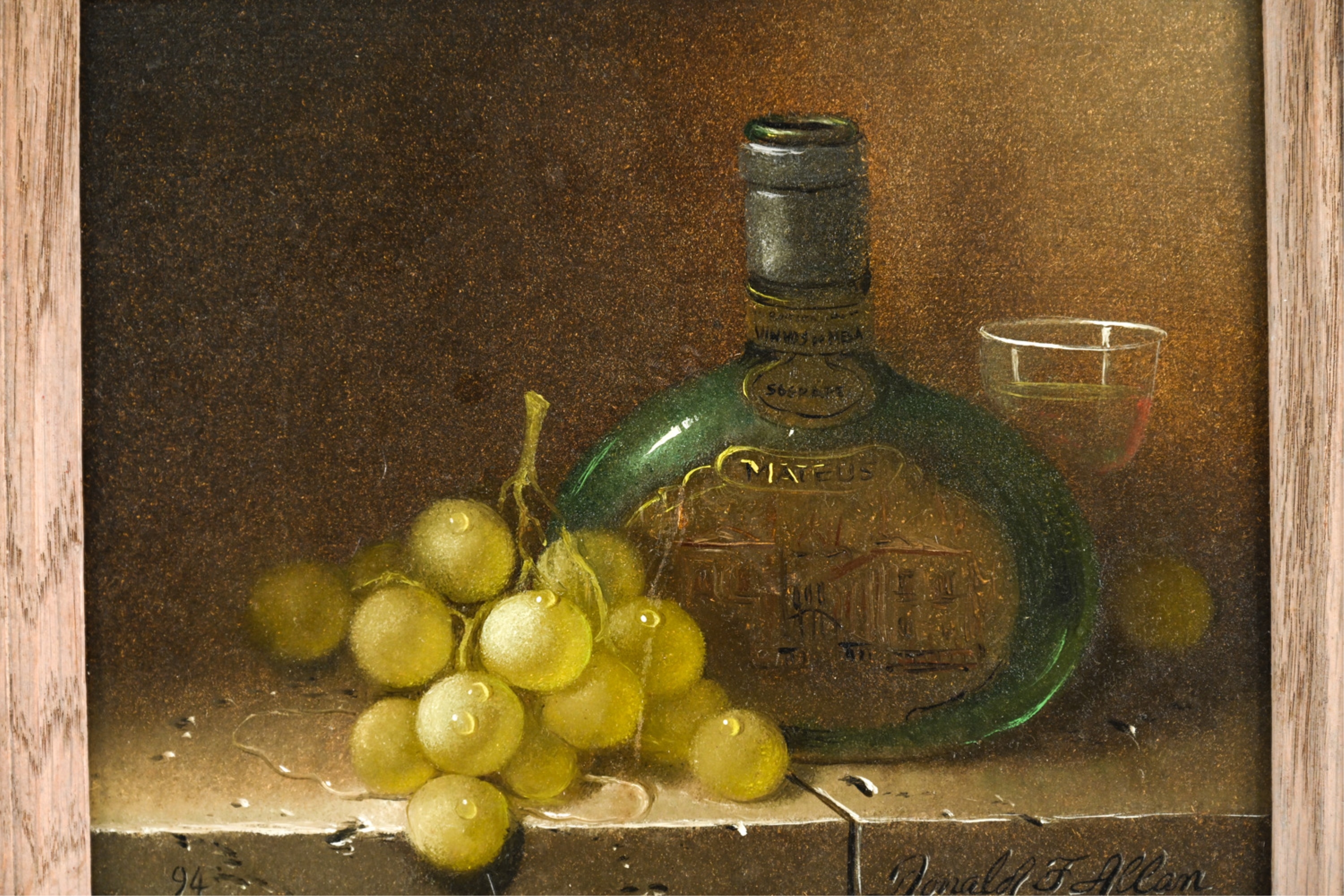 Artwork by Donald F. Allan, STILL LIFE, Made of paint