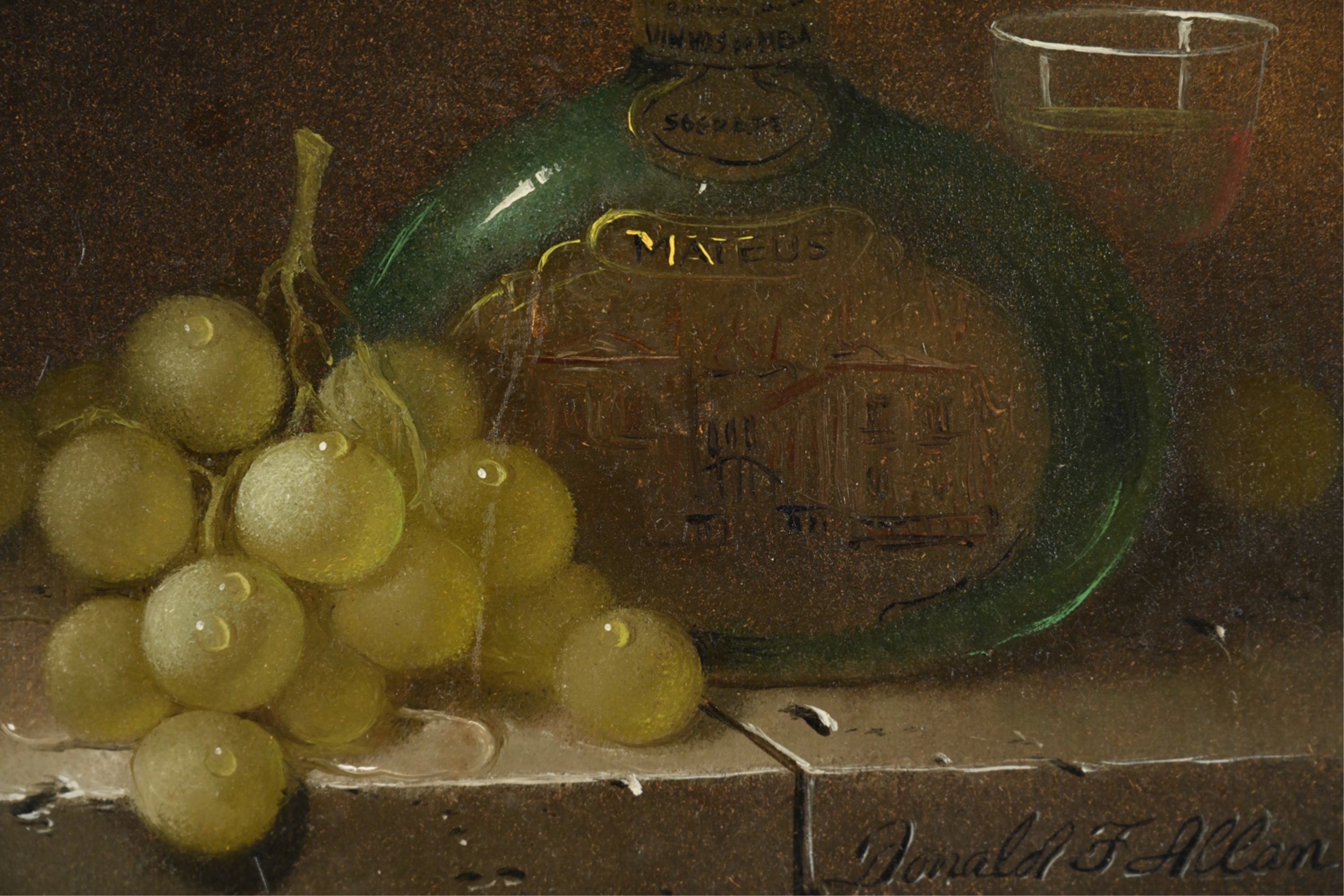 Artwork by Donald F. Allan, STILL LIFE, Made of paint