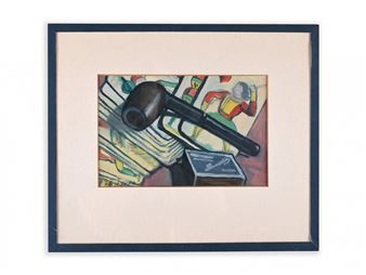 SMOKER STILL LIFE - Géza Vcelicka