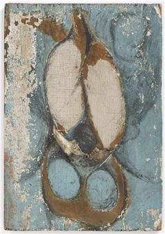 COMPOSITION AND SELF PORTRAIT - Miroslav Vystrčil