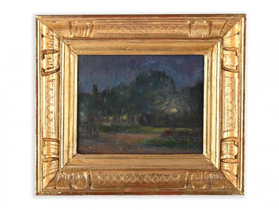 A NIGHT ALLEY by Vojtěch Sedláček, 20th century