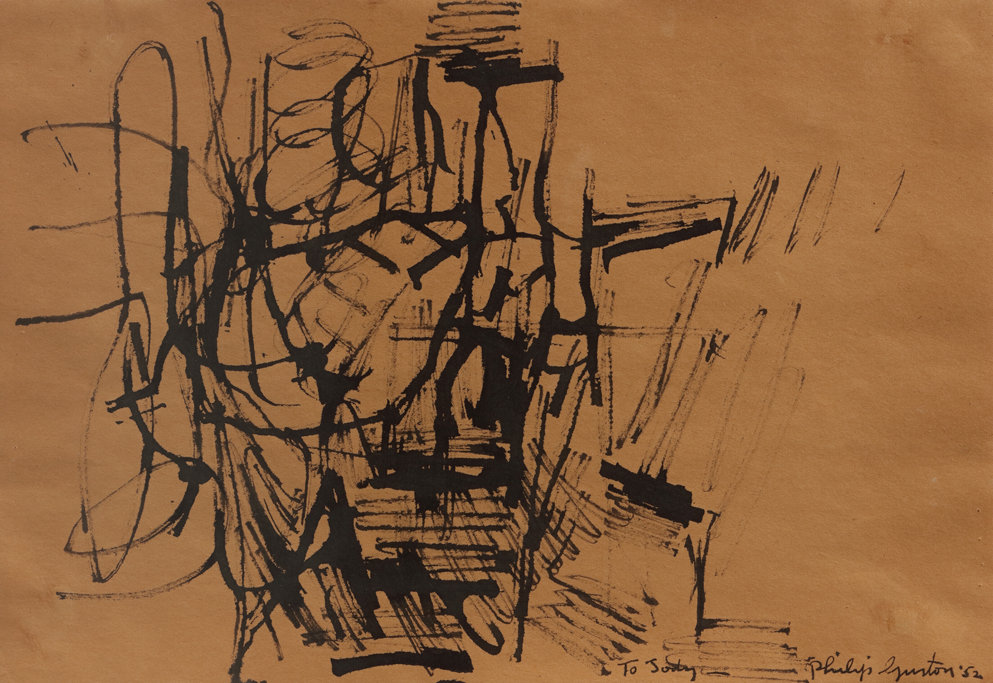 Philip Guston | Untitled (1952) | MutualArt