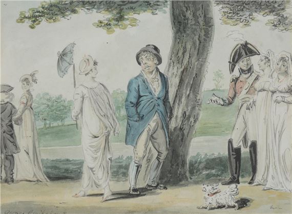 LUNNUN IS THE DEVIL by George Cruikshank, February, 1809