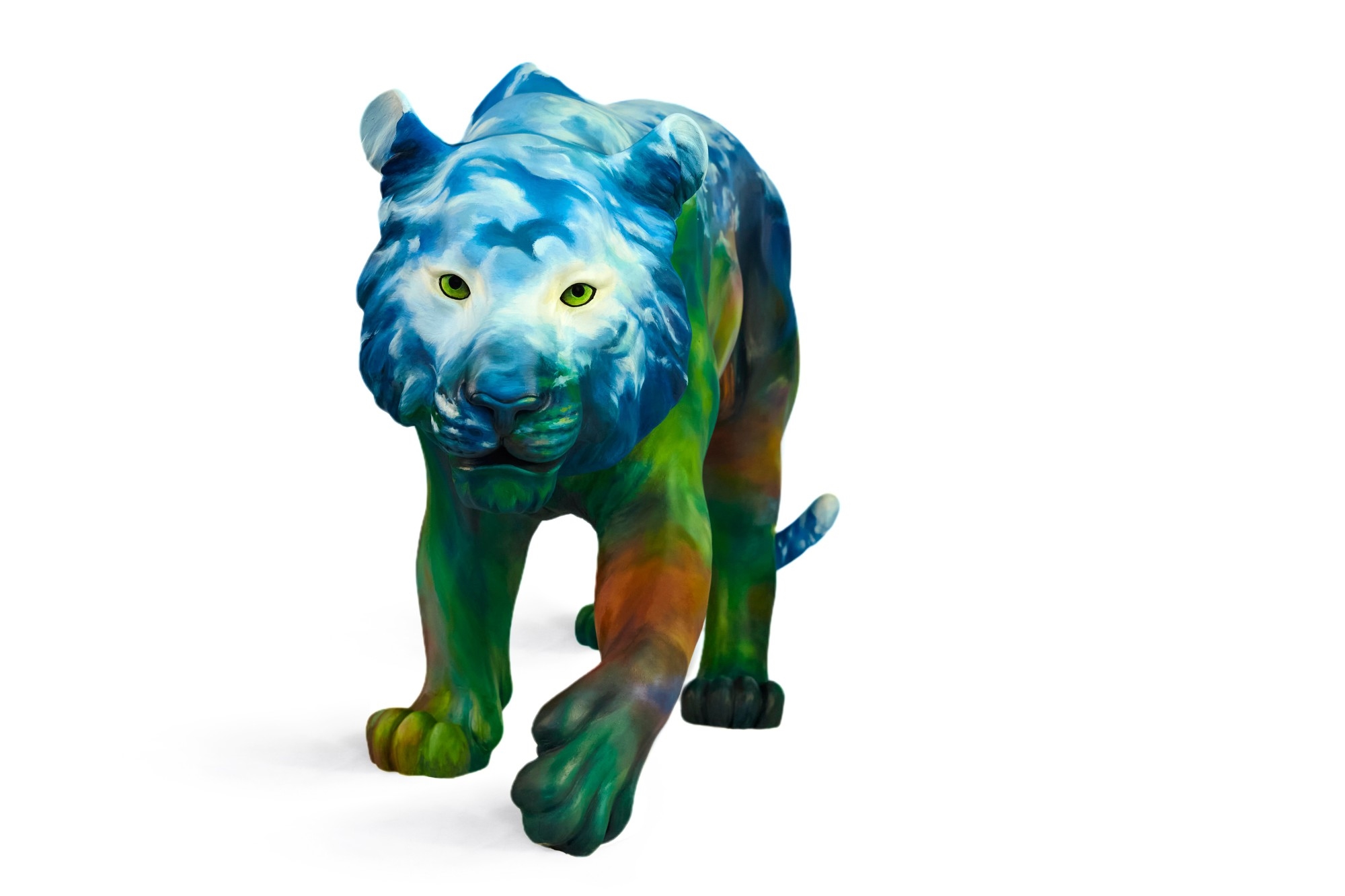 Artwork by Harshita Agarwal, JI Hyun Kim, Temenggong Artists-In-Residence, Lasalle College of the Arts, Search, Made of acrylic paint on fiberglass