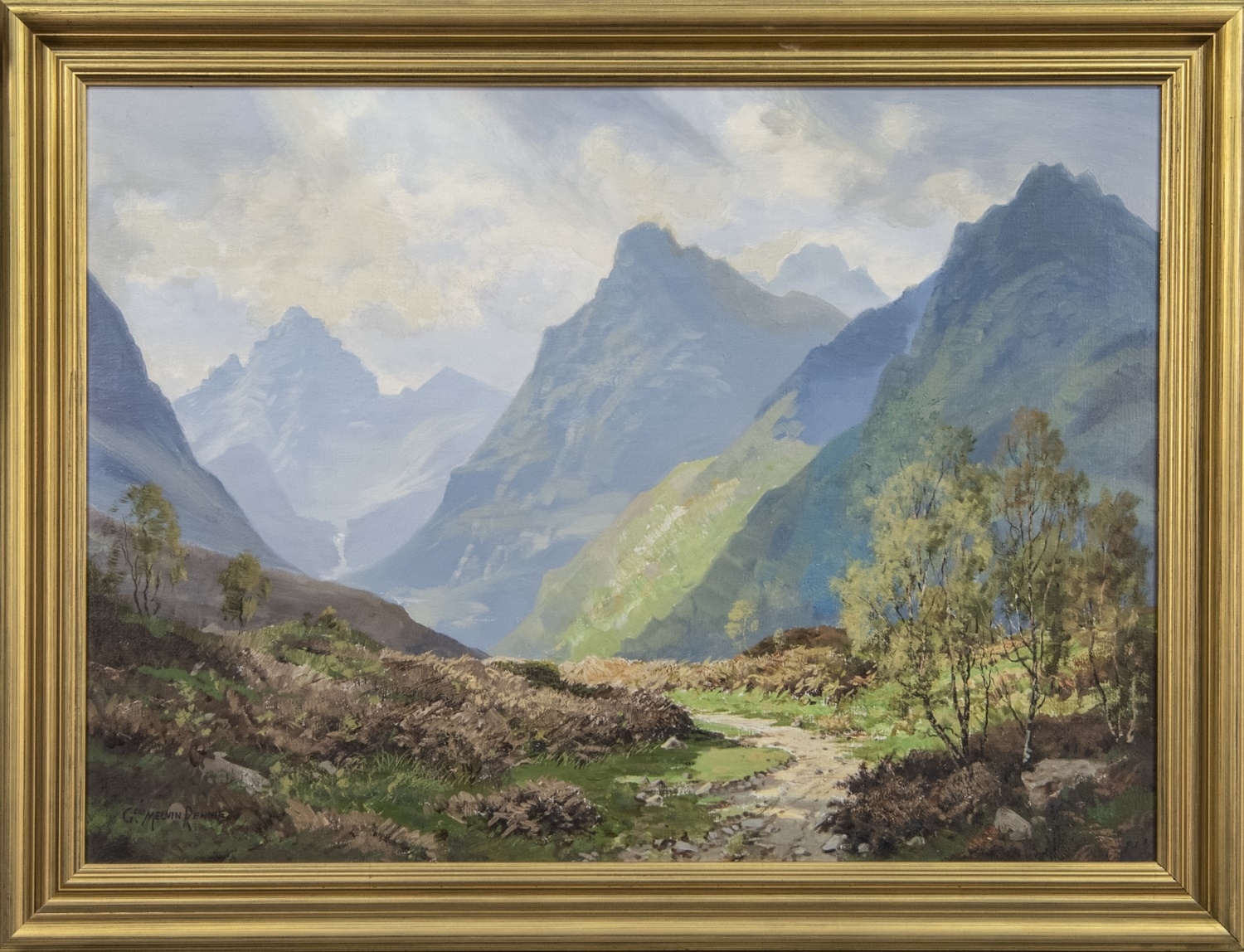 Melvin Rennie HIGHLAND PATH MutualArt