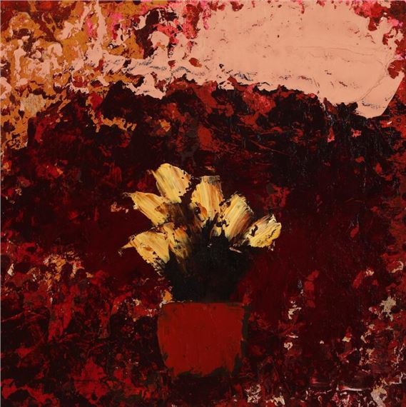 Lars Dan | Still life with flowers | MutualArt