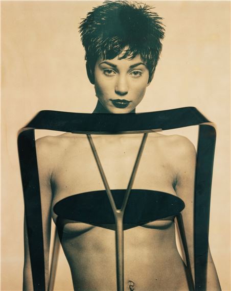 Sedia di Andrea Branzi per Cassina by Giovanni Gastel, 1996