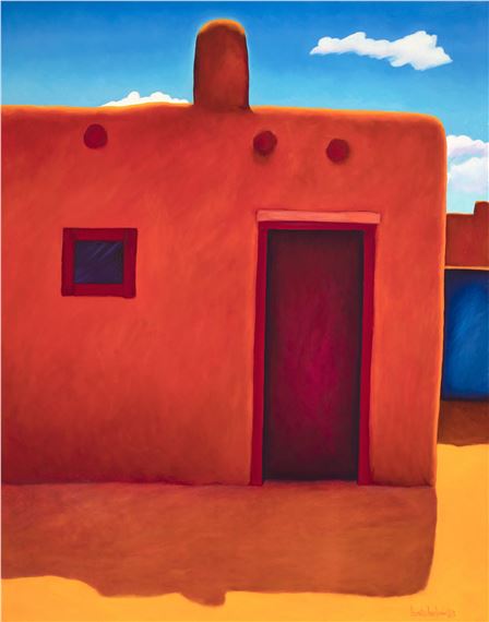 Untitled (Adobe and Doorway) by Bonita Barlow, 1983