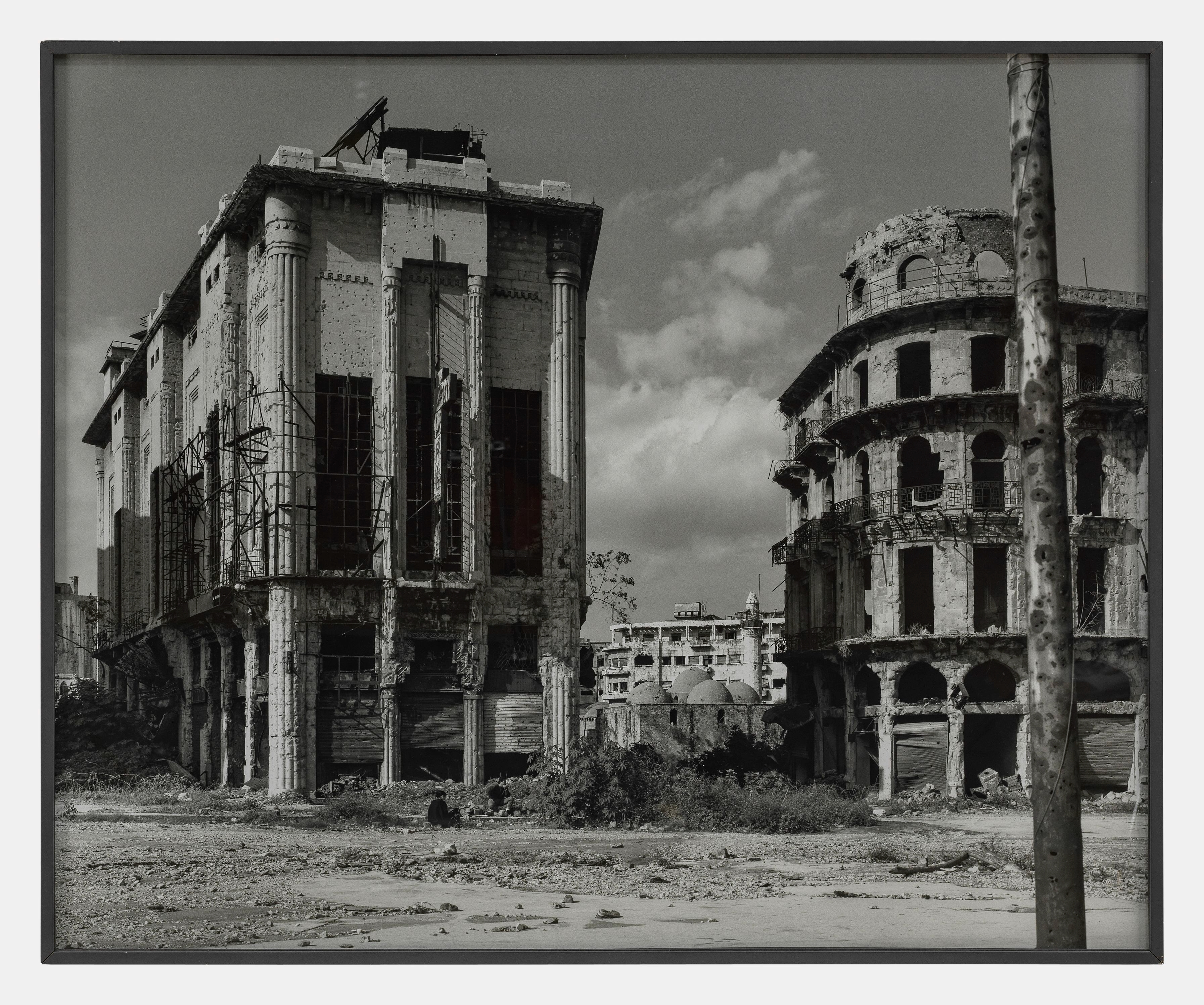 Rue Dakar, Beirut by Gabriele Basilico, 1991