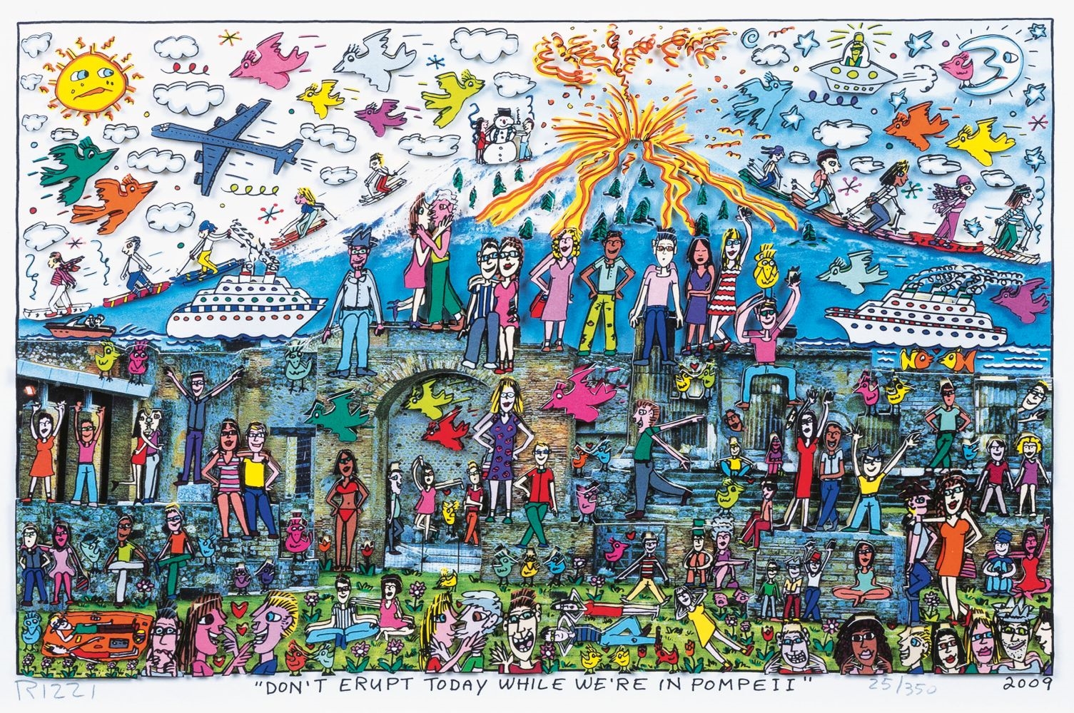 James Rizzi | Day and Night | MutualArt