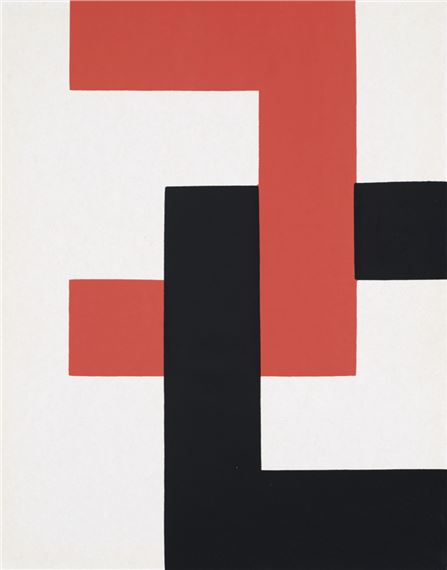 Werke aus den Jahren 1945 bis 1975 by Hermann Glöckner, 1945 bis 1975