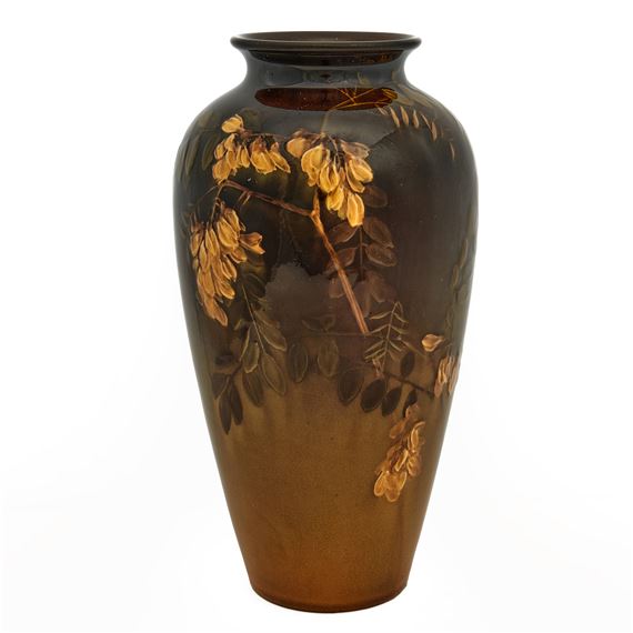 Vase by Rookwood Pottery, Hattie Wilcox, 1896