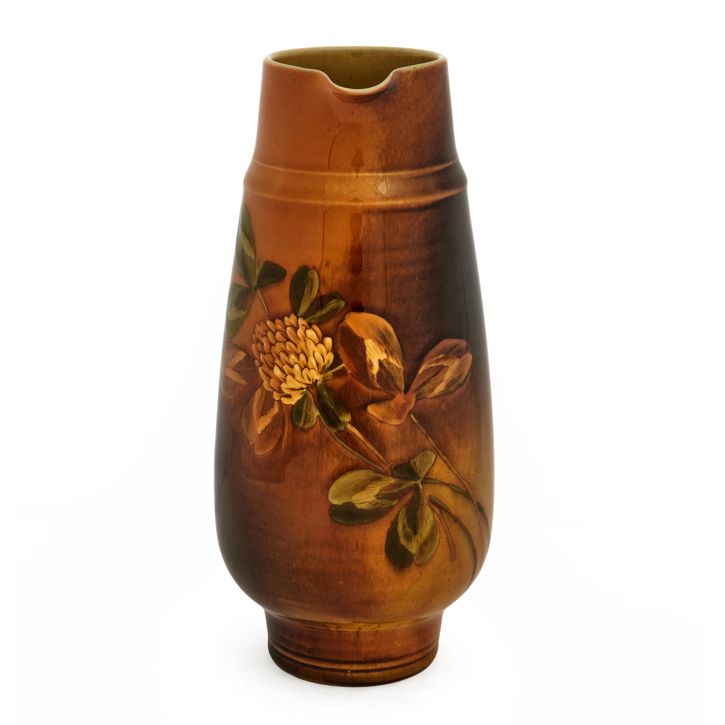 Artwork by Rookwood Pottery, Mattie Foglesong, Ewer, Made of glazed ceramic