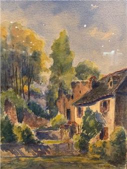 Landscape of erme - L. Dumont