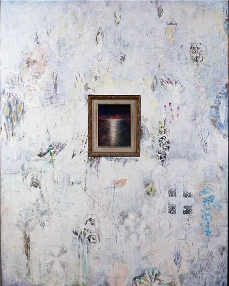 PRECARIOUS LANDSCAPE by Ford Crull, 1990