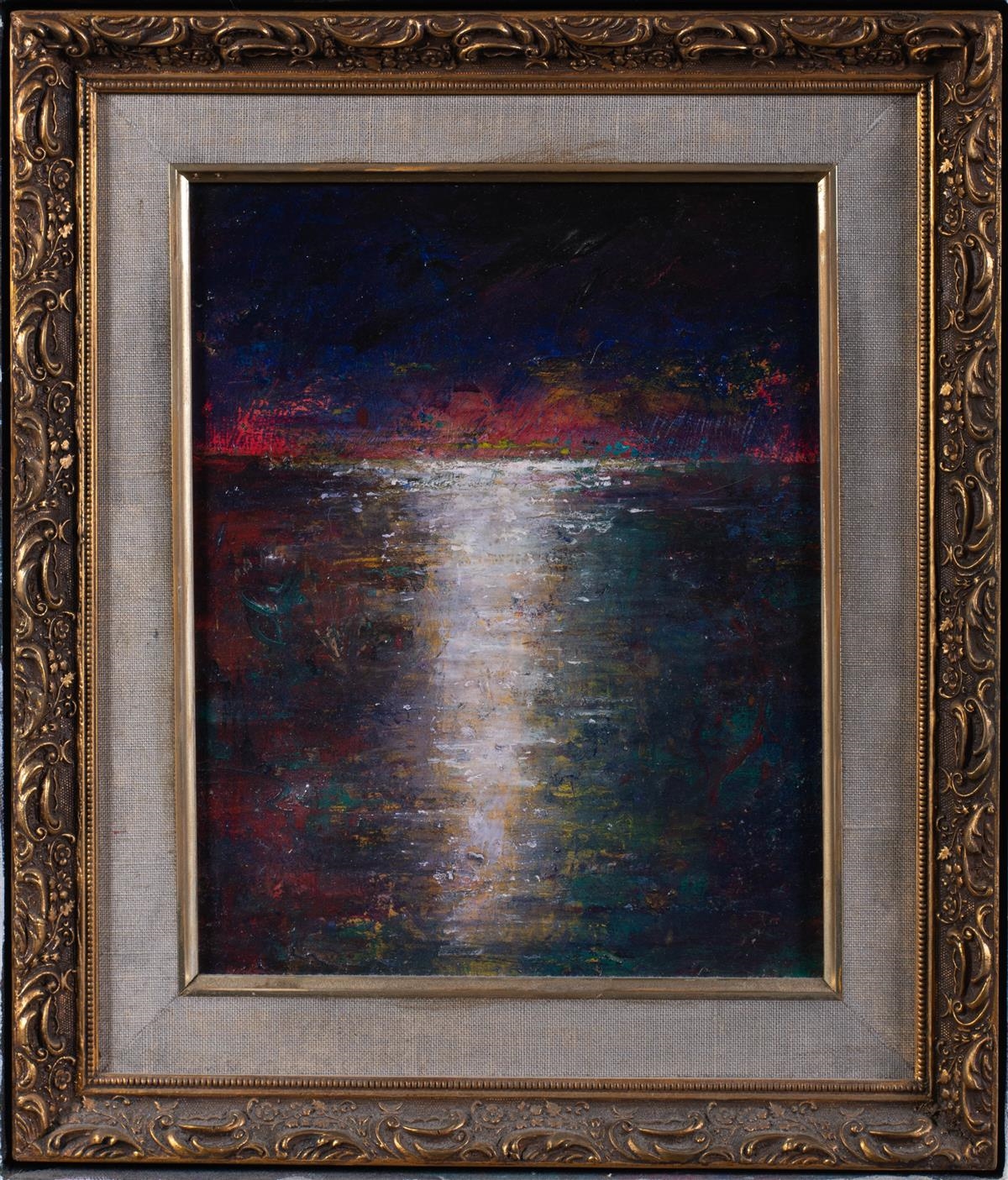 Artwork by Ford Crull, PRECARIOUS LANDSCAPE, Made of Oil, wood, steel, enamel and wax