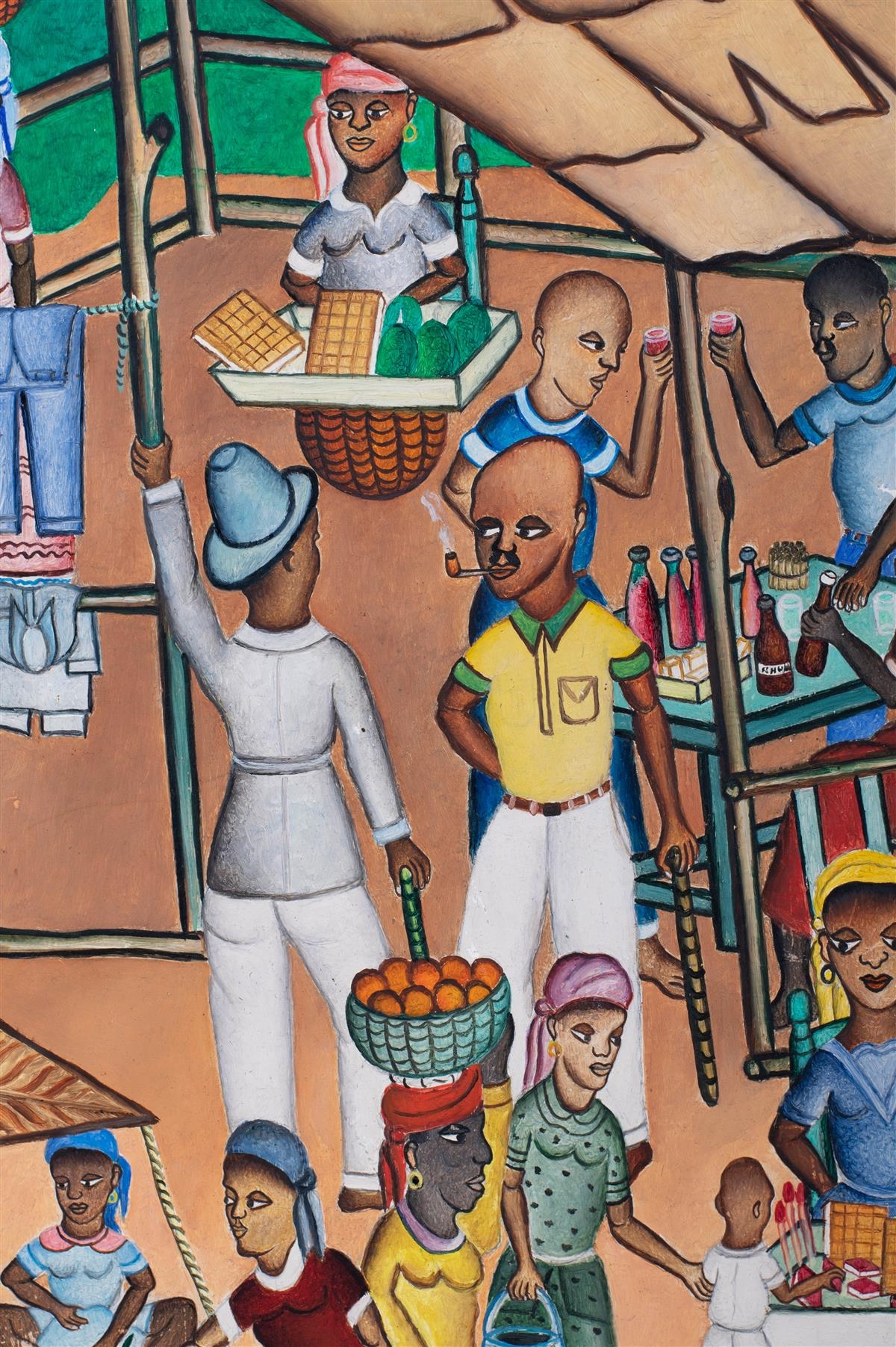 Rigaud Benoit VILLAGE SCENE (1911 1986) MutualArt