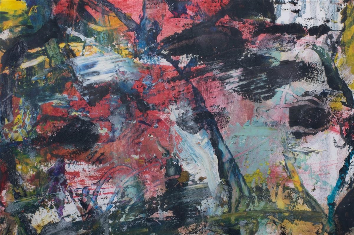 Artwork by Ford Crull, SHIELD WARRIOR DRAWING #10, Made of Pencil and oil on rag paper