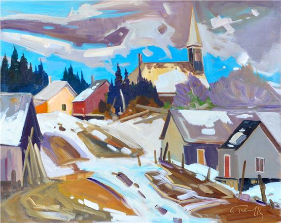 Printemps, Charlevoix by Louis Tremblay