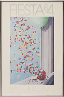 Texas Fiesta poster - Robert B. Sosa
