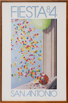 Texas Fiesta poster - Robert B. Sosa