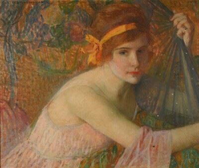 Modèle à l'éventail by Emile Mesnager