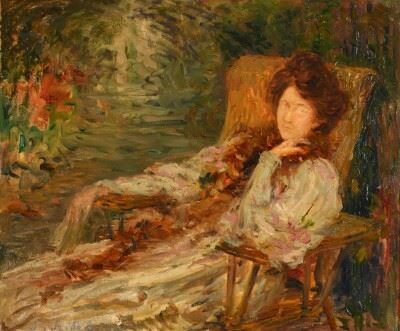 Louis-Marie-Joseph Ridel | Le repos | MutualArt