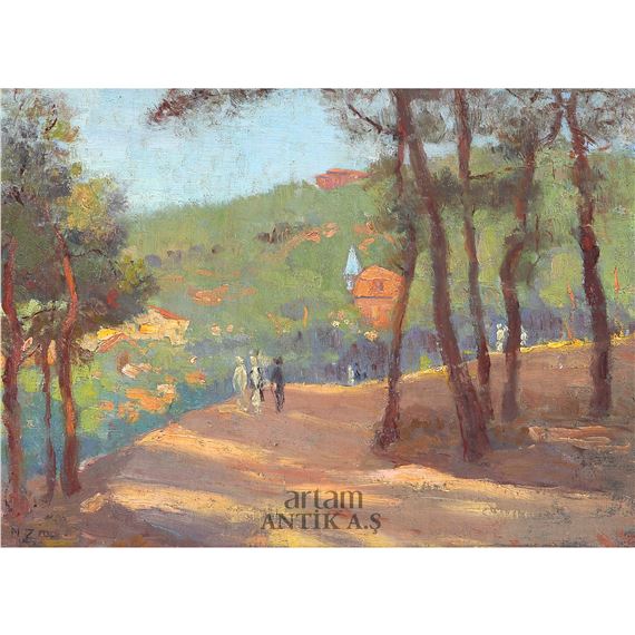 Adada Gezinti by Nazmi Ziya Güran