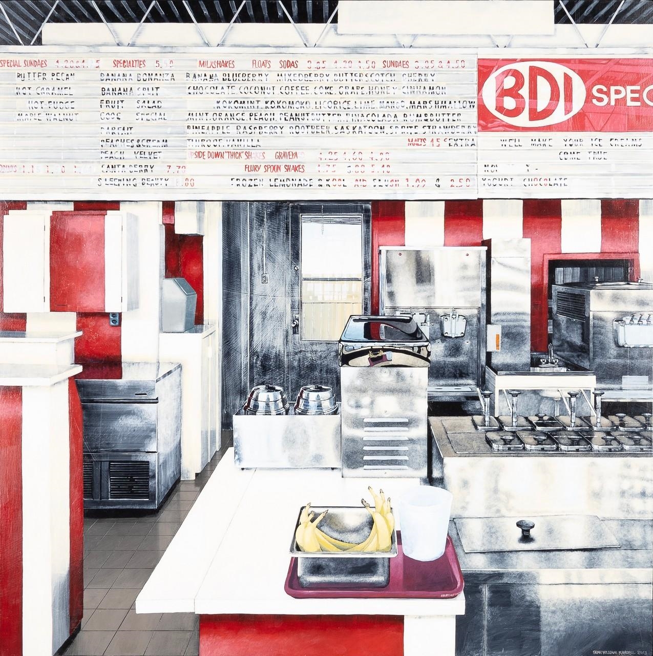 Artwork by Sean William Randall, The Morning Shines, Made of oil on panel