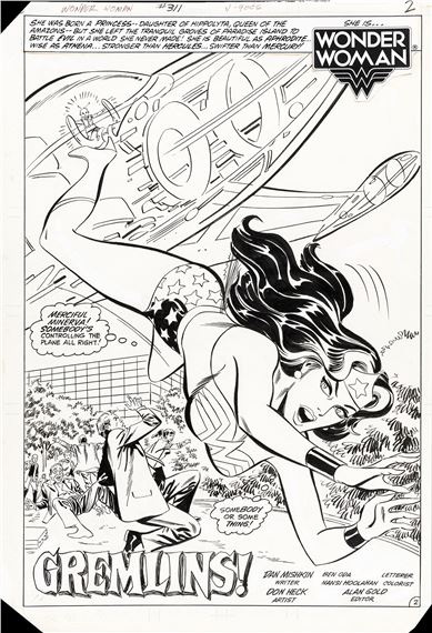 Wonder Woman - Gremlins! by Don Heck, 1984