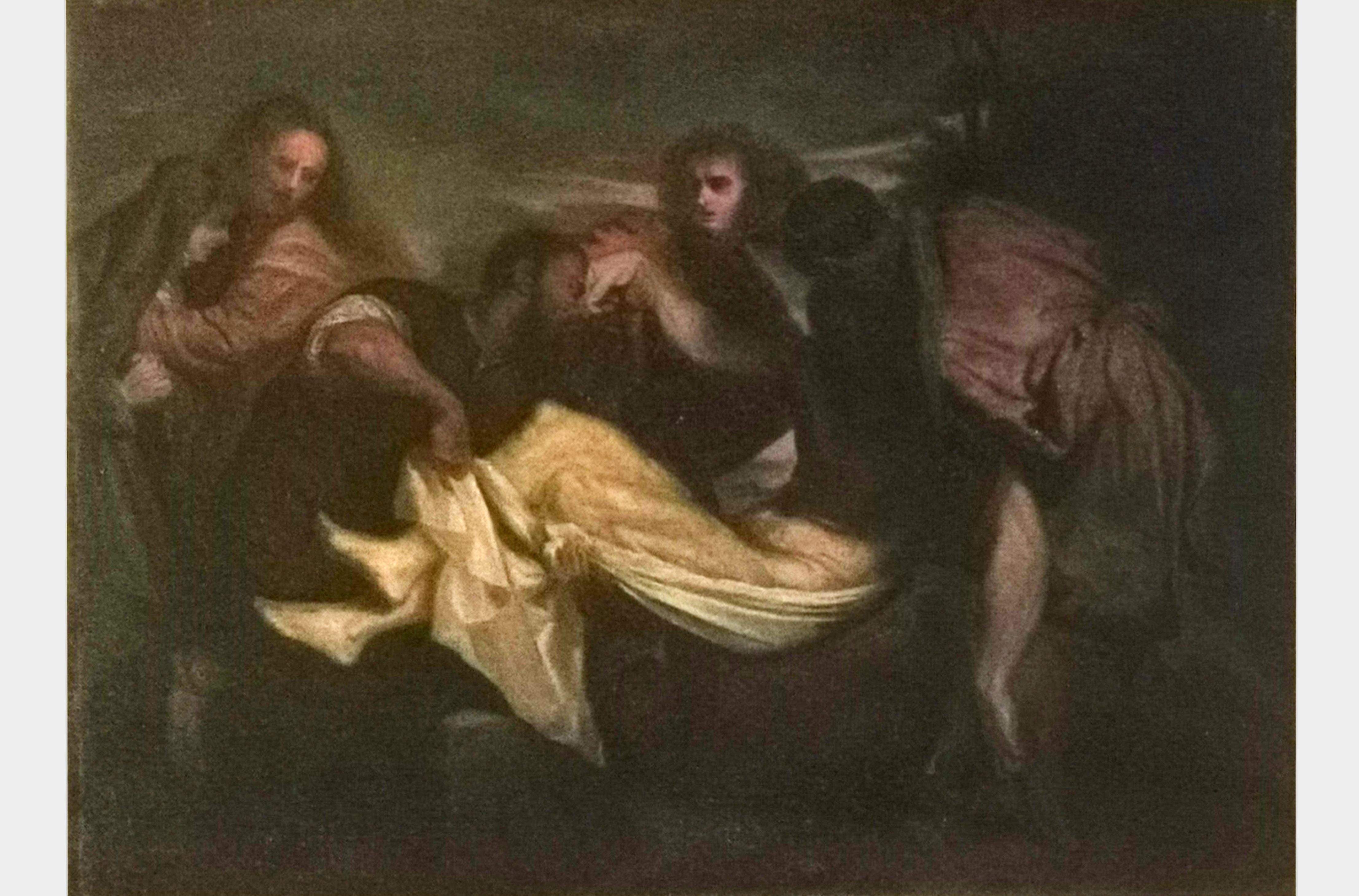 Deposition du Christ vers le tombeau by Titian