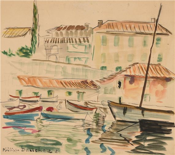 Le petit port by Philippe Dauchez