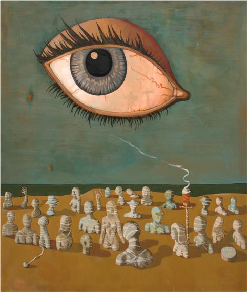 Latające oko Boga by Andrzej Lipniewski, 1975