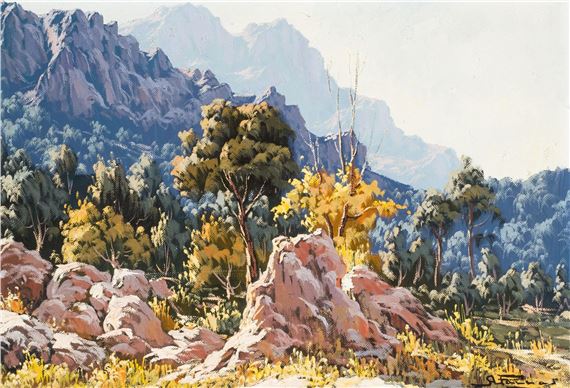 Paisaje by Alfonso Parras Vílchez