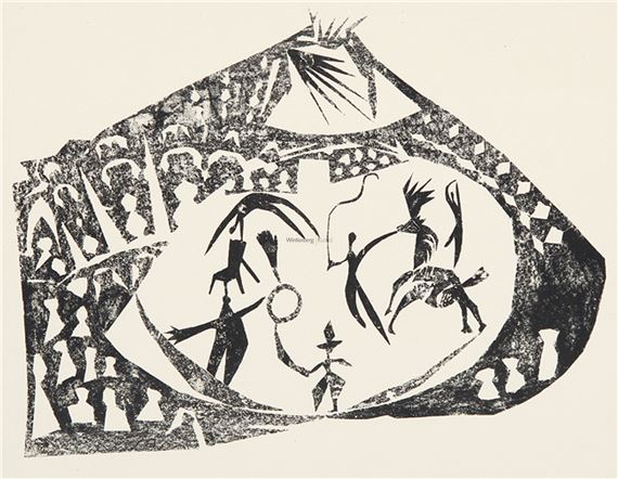 Le Cirque by Pablo Picasso, 1945