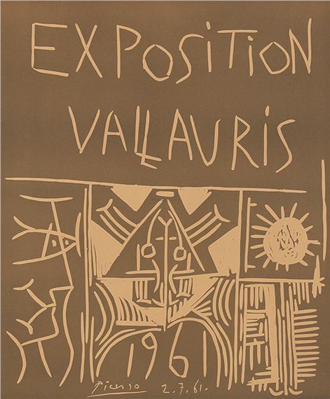 Affiche Exposition Vallauris