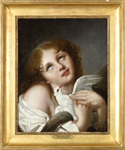 The Innocence by Jean-Baptiste Greuze, 19th CENTURY
