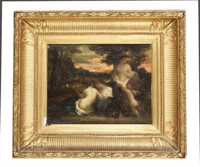 Artwork by Marie-Abraham Rosalbin de Buncey, The Bathers, Made of oil on canvas