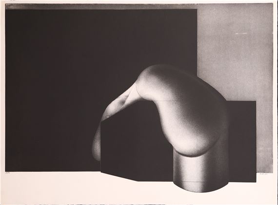 Composizione astratta by Christian Fossier, 1971