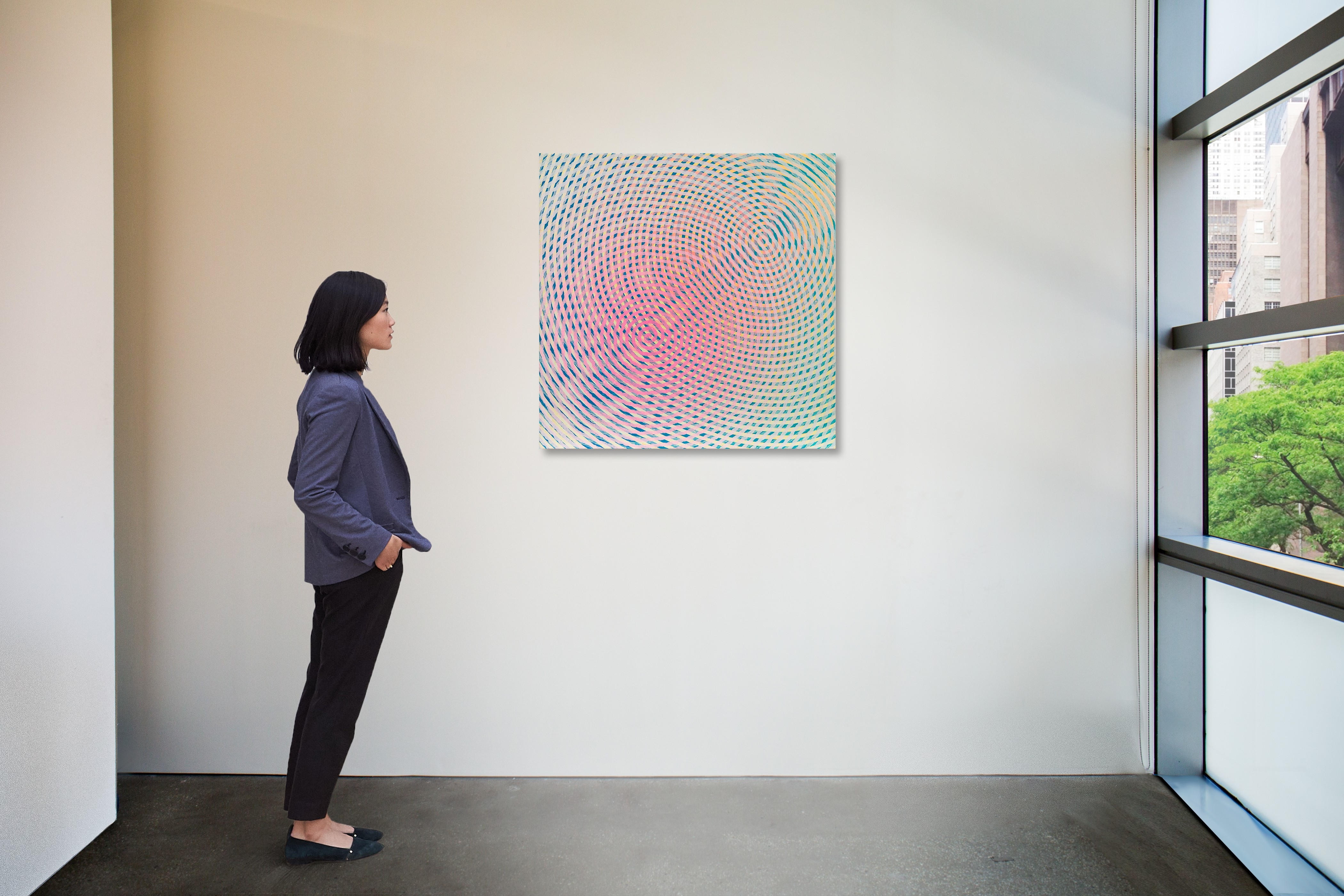 Artwork by Laszlo Milasovszky, Love is in the Air, Made of oil on canvas