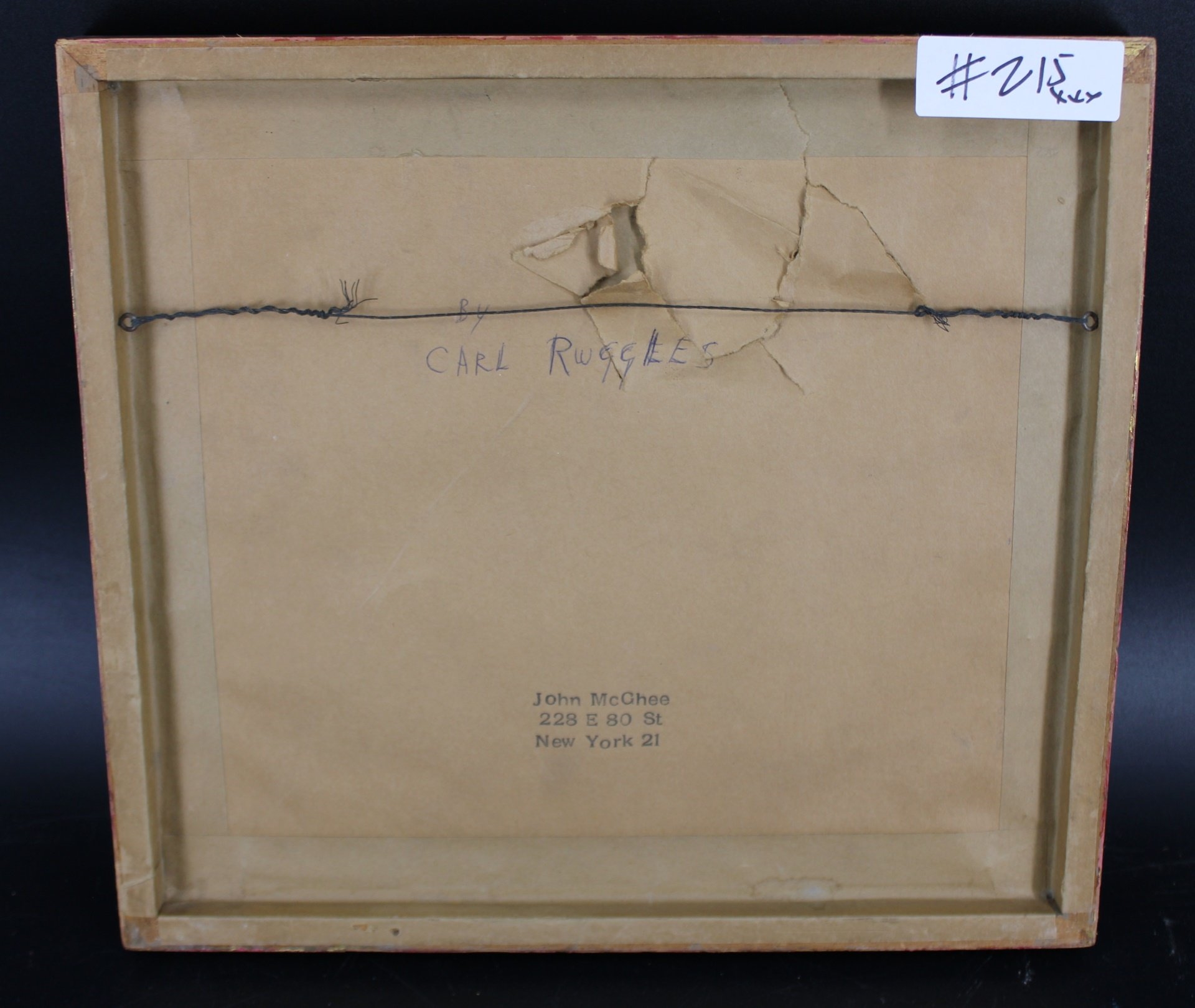Carl Ruggles | Paper Abstract | MutualArt