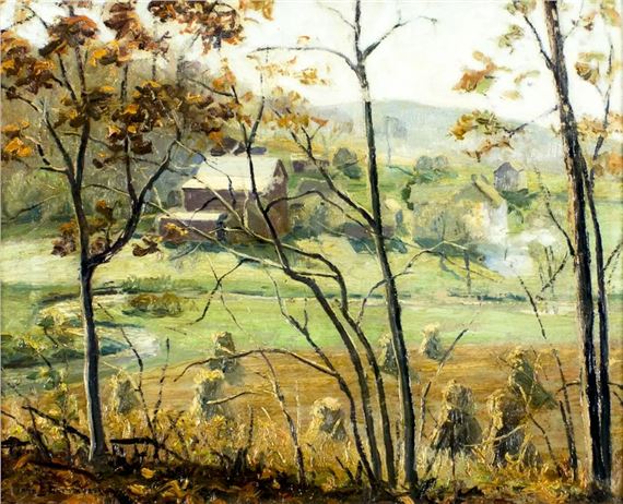 Country Landscape by John Emil Berninger