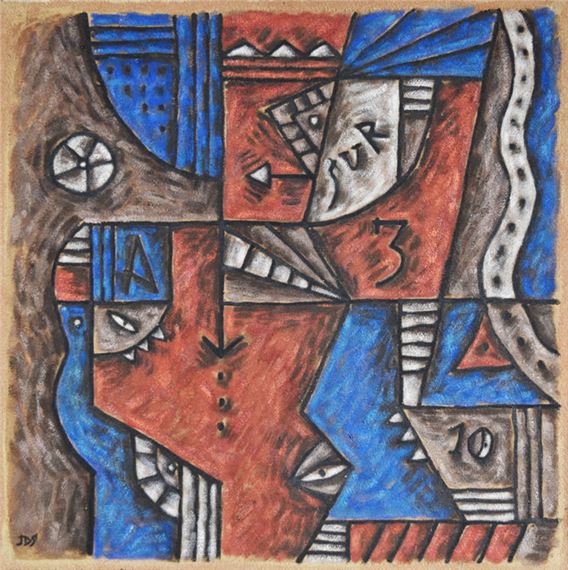 ESTRUCTURA AZULGRANA by Jorge Della Sala, 2010