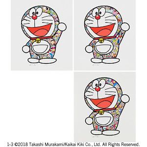 Takashi Murakami | 1. Pinky Chan／2. Sea Breeze Chan／3. Rainbow 
