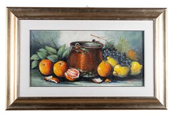 Still life with copper pot - Nicola Maciariello