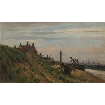 THE DOCKS, ABERDEEN - George Gordon Burr