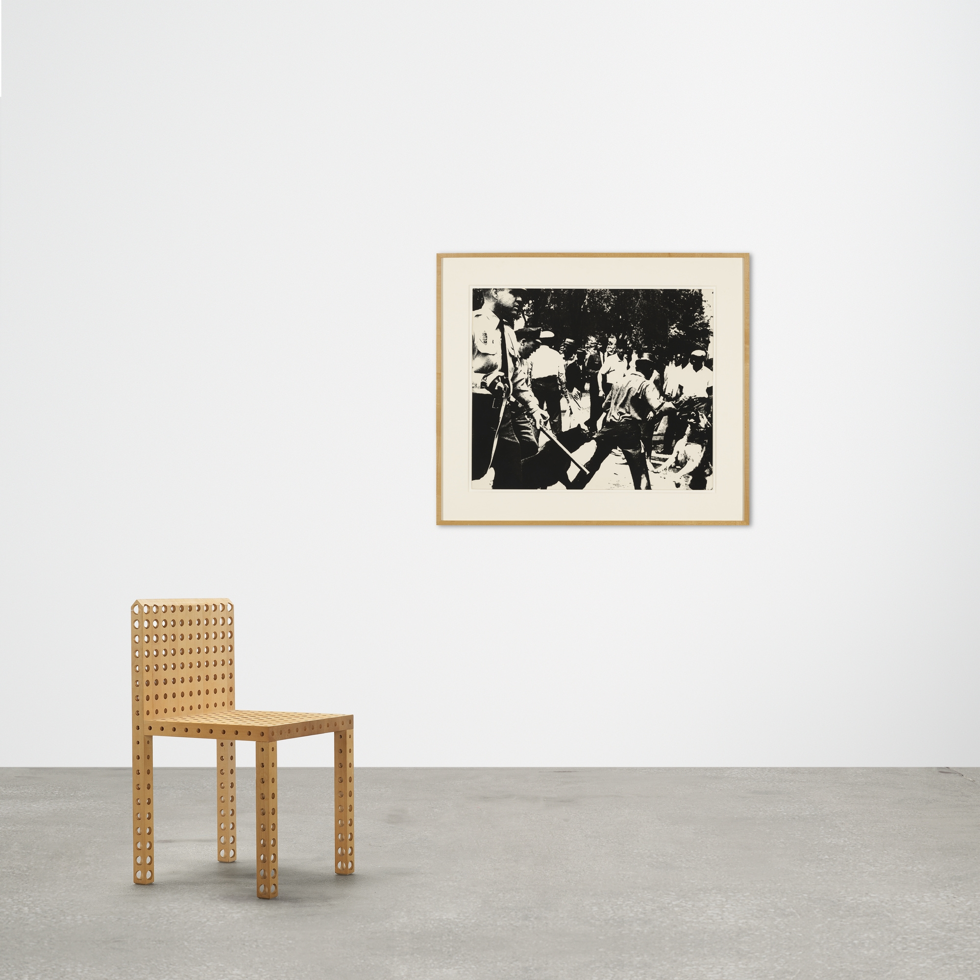 Andy Warhol | Birmingham Race Riot from the X + X (Ten Works by Ten ...
